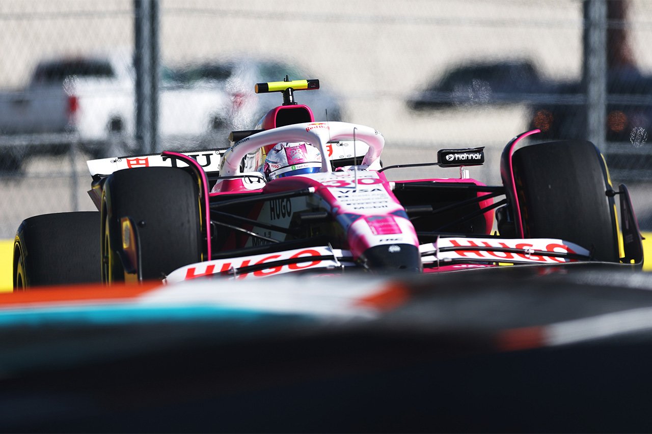 F1マイアミGP 予選Q2:角田裕毅は9番手で通過 レーシングブルズ勢は敗退