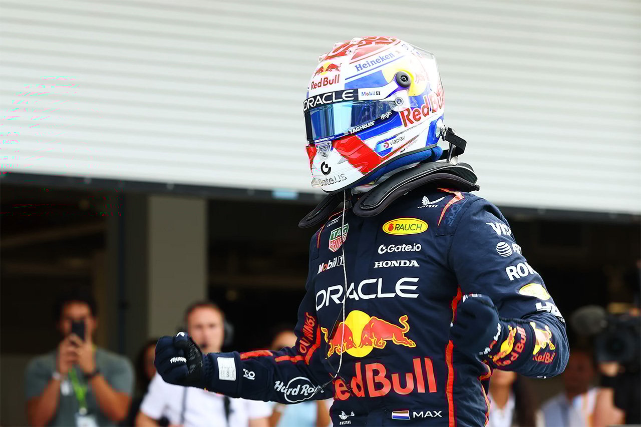 F1マイアミGP 予選レポ:フェルスタッペンが“パパ初ポール” 角田裕毅10番手