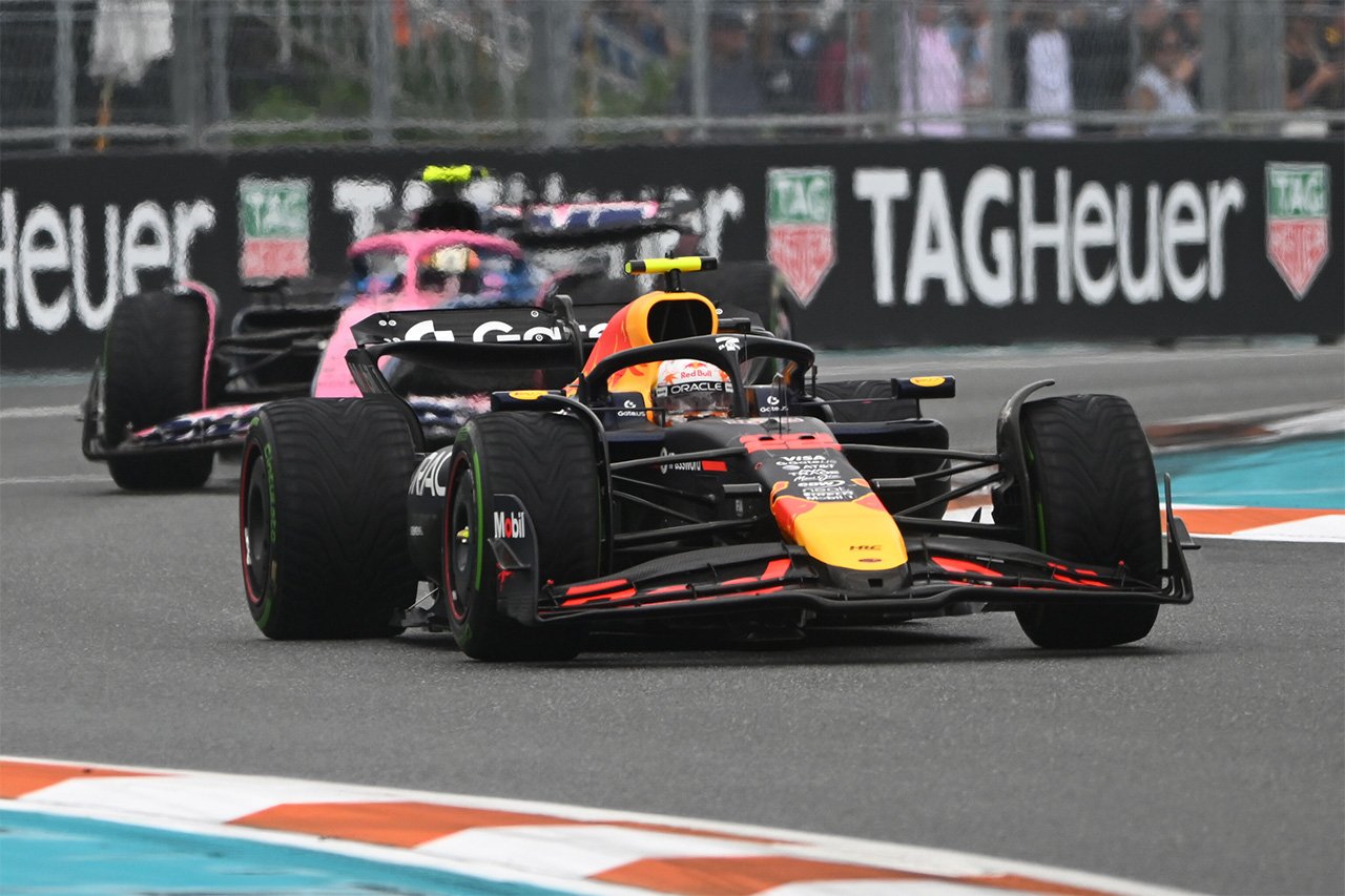 F1マイアミGP スプリント:ランド・ノリス優勝 角田裕毅は6位に昇格