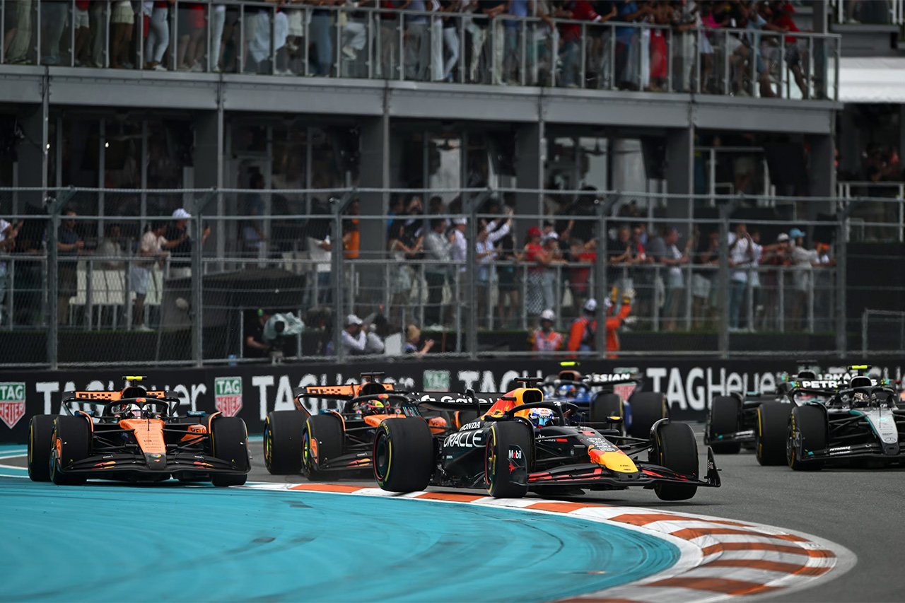 2025年F1 マイアミGP 決勝:ハイライト動画…角田裕毅は10位入賞
