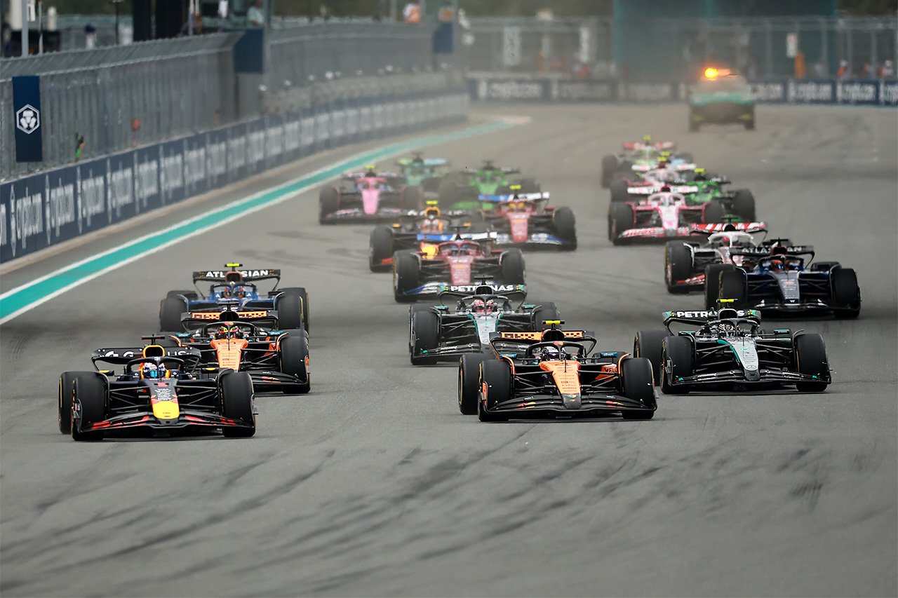 角田裕毅が10位入賞…F1マイアミGP 決勝:結果・タイムシート