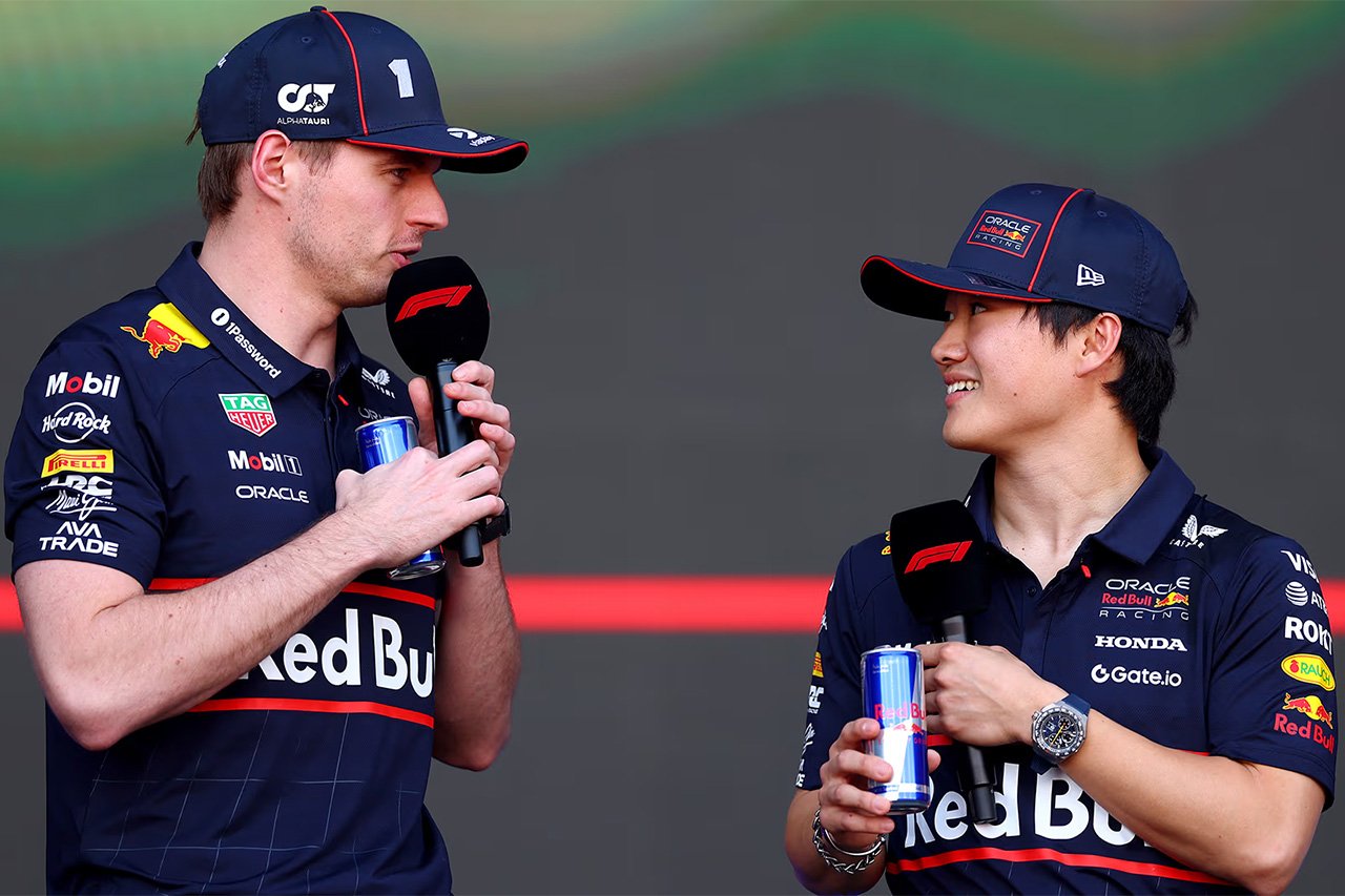 角田裕毅 レッドブルF1幹部が称賛「フェルスタッペンの隣でも物怖じしない」