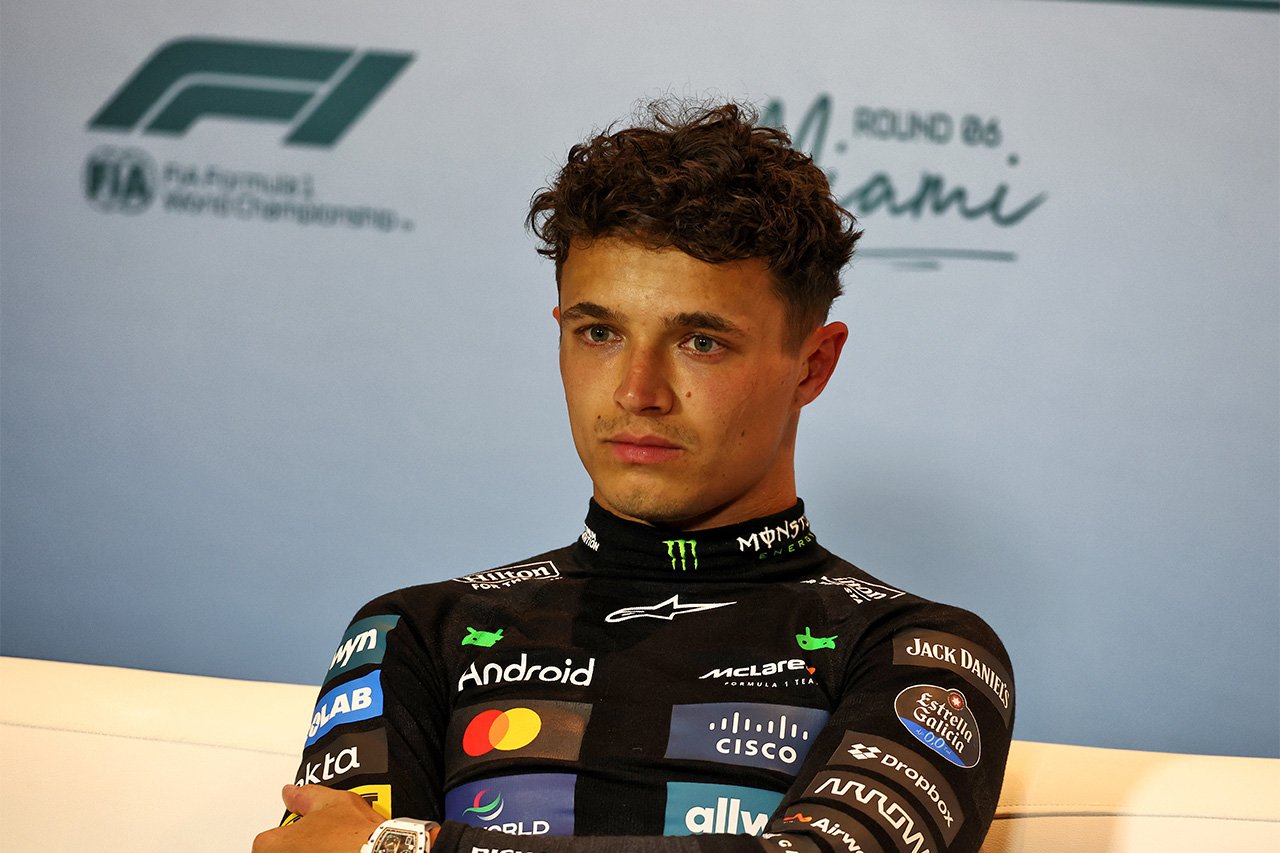 ランド・ノリス マクラーレンF1の進化型MCL39に困惑「予想以上に扱いづらい」