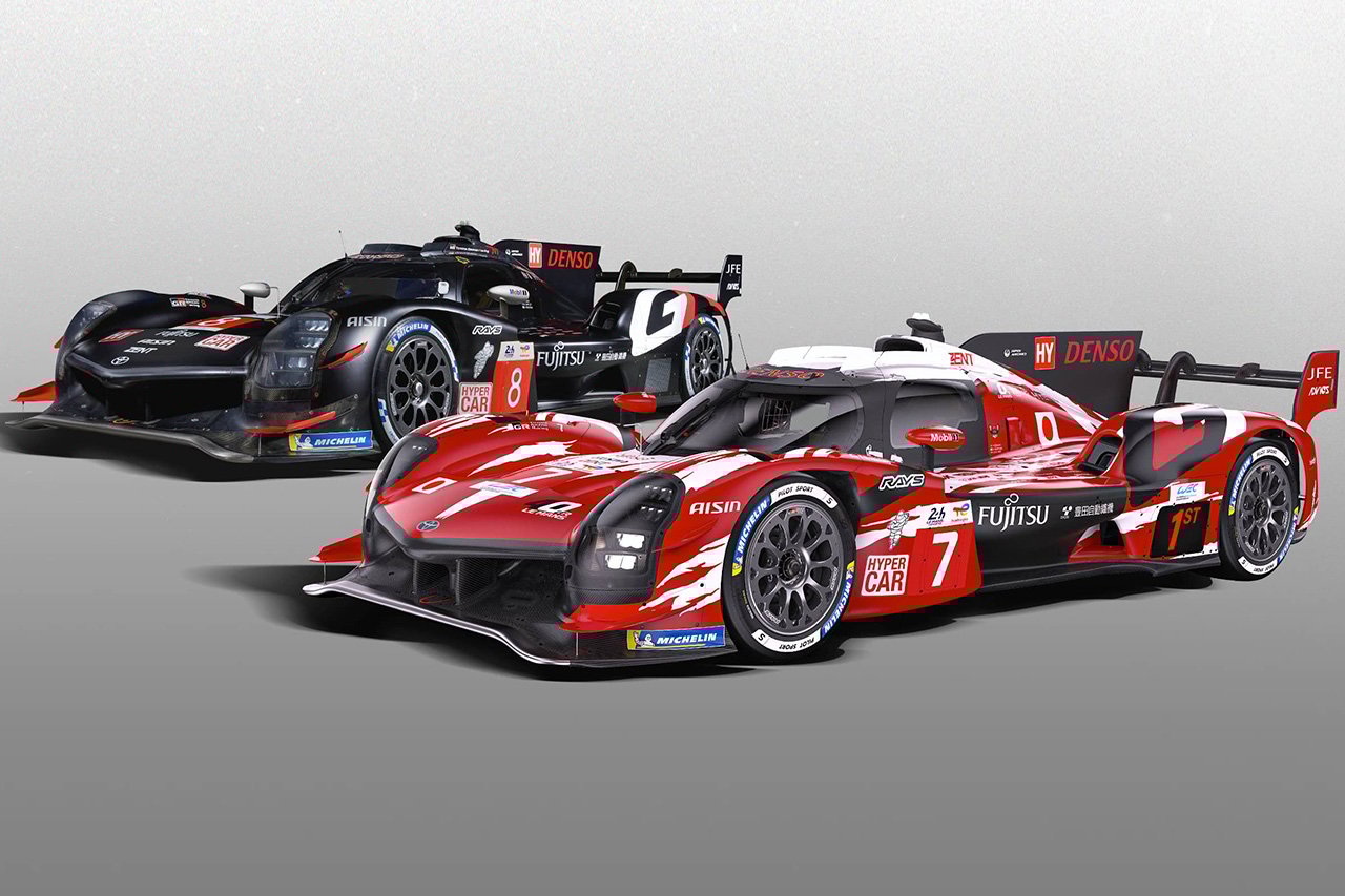 TOYOTA GAZOO Racing ル・マンでトヨタ参戦40周年を祝う記念カラー