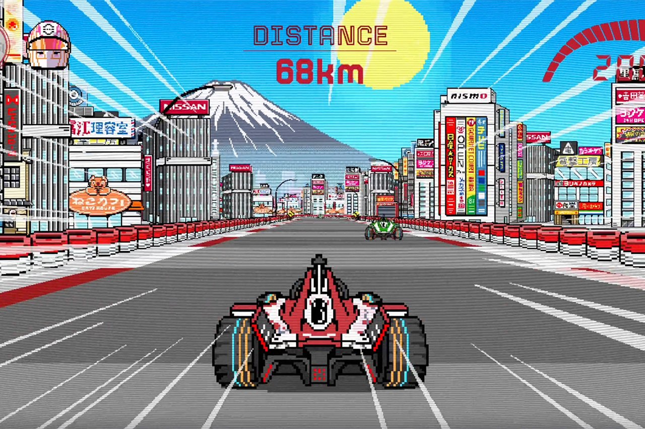 日産フォーミュラEチームがレトロゲームを公開 東京E-Prix開催を記念