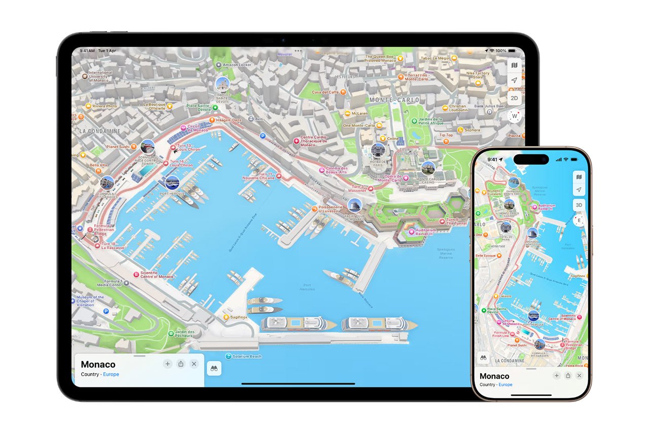 Apple MapsがF1モナコGPと映画『F1/エフワン』に連動した新機能を公開
