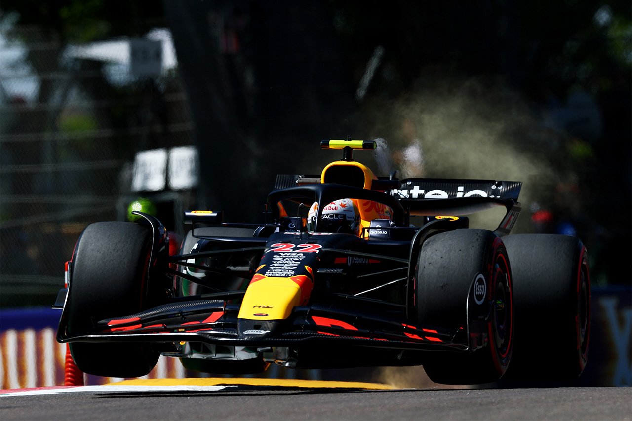 F1エミリア・ロマーニャGP FP1:角田裕毅 フェルスタッペンから0.451秒差
