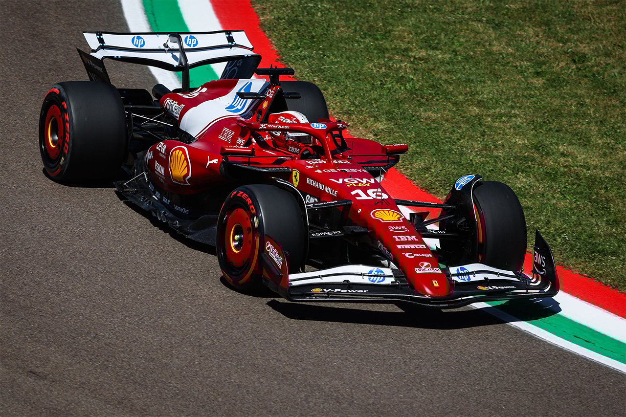 シャルル・ルクレール F1 エミリア・ロマーニャGP スクーデリア・フェラーリ