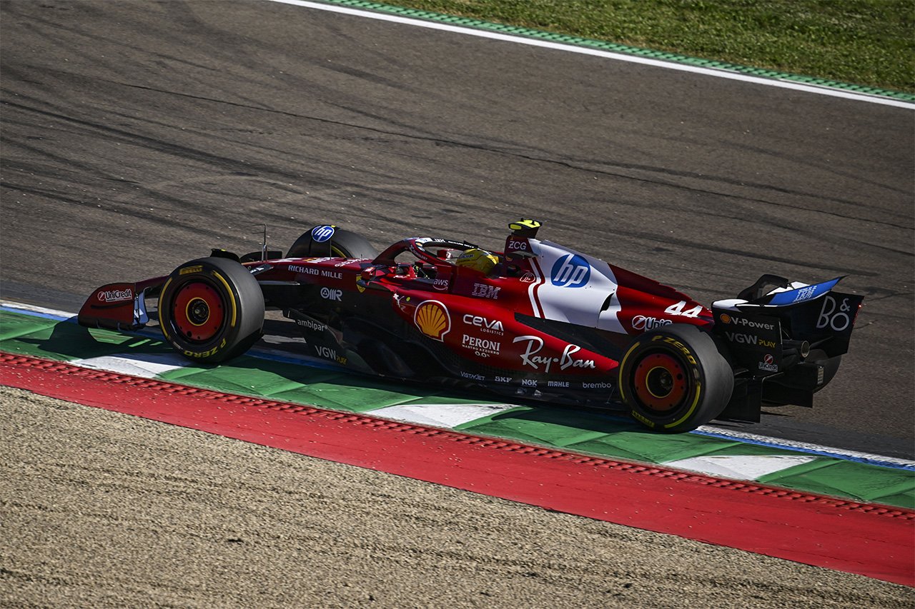ルイス・ハミルトン F1 エミリア・ロマーニャGP スクーデリア・フェラーリ