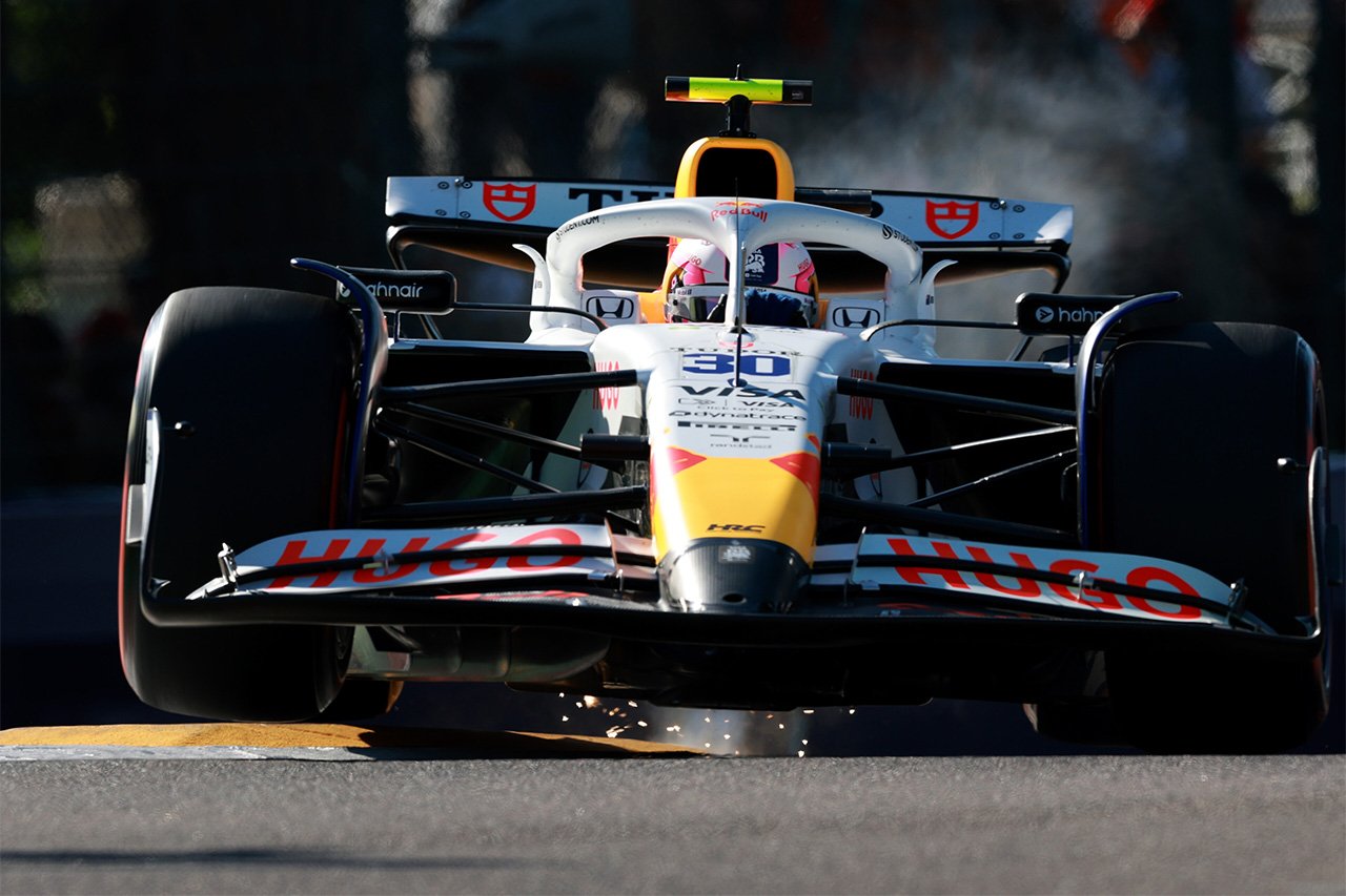 リアム・ローソン F1 エミリア・ロマーニャGP ビザ・キャッシュアップ・RB・フォーミュラワン・チーム