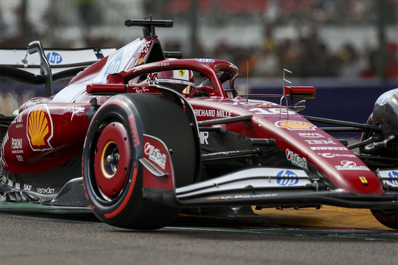 F1エミリア・ロマーニャGP 予選Q2:フェラーリが2台揃って敗退