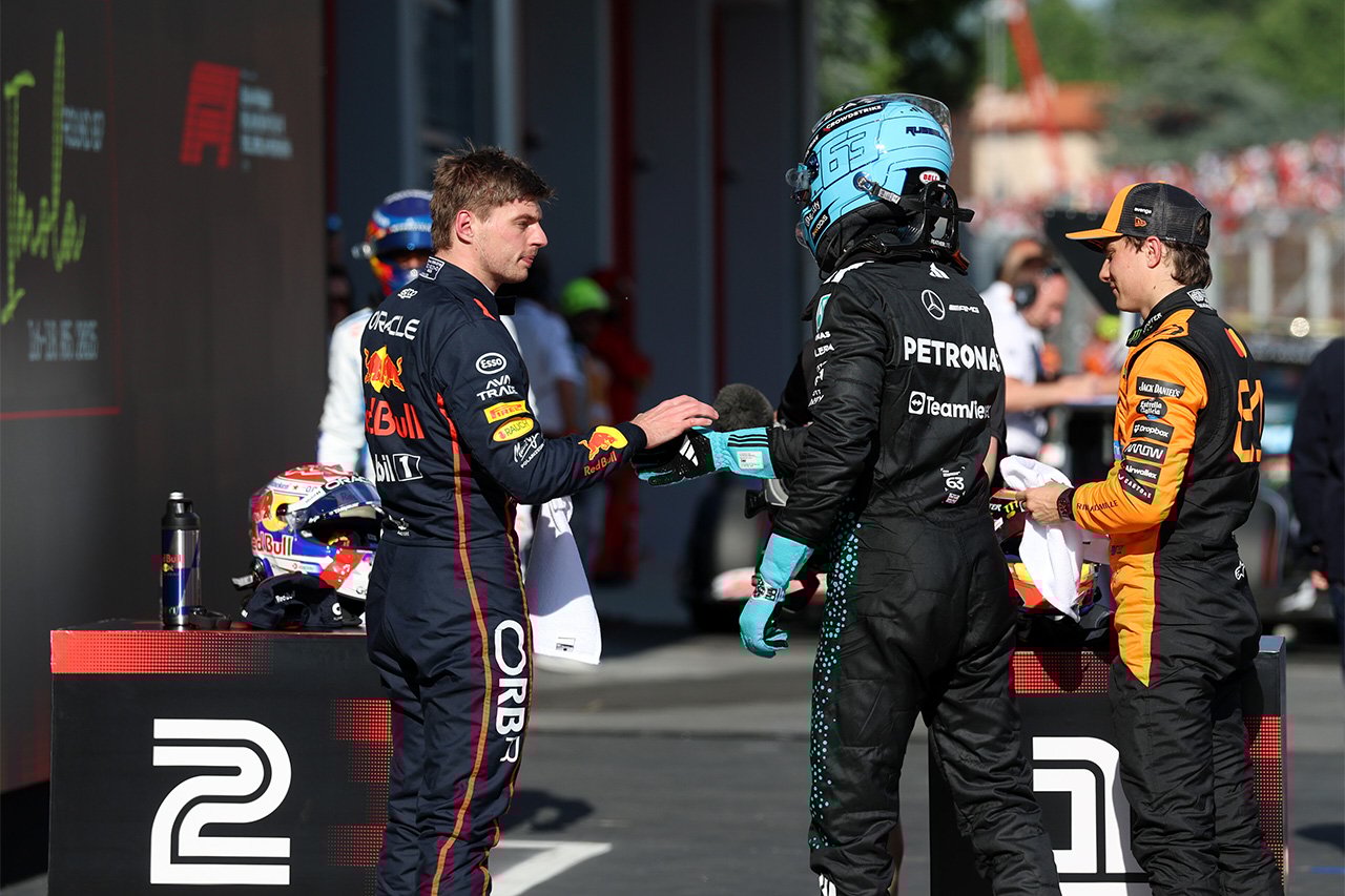 2025年F1 エミリア・ロマーニャGP 決勝:スターティンググリッド