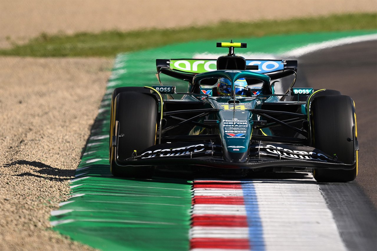 エミリア・ロマーニャGP F1 フェルナンド・アロンソ アストンマーティン・コグニザント・フォーミュラワンチーム