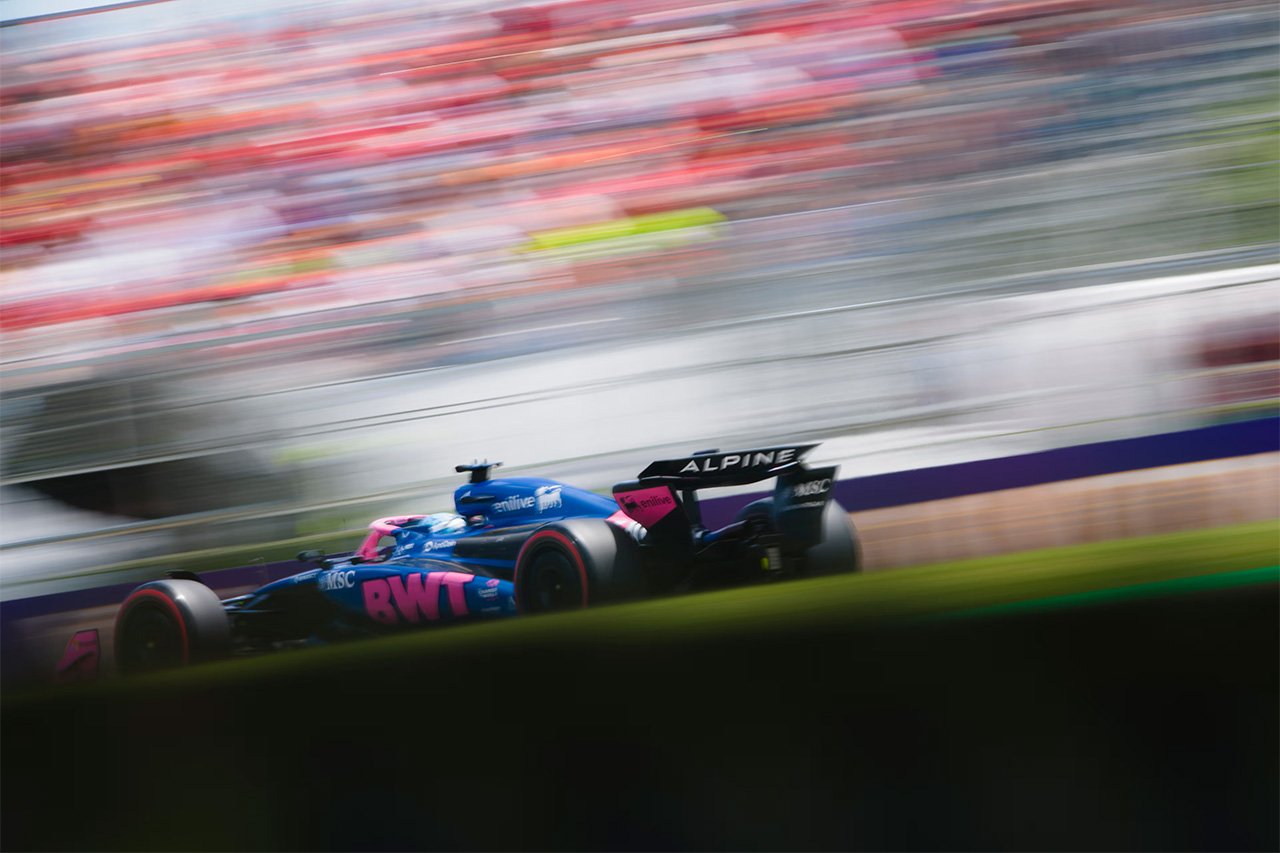 アルピーヌF1チーム エミリア・ロマーニャGP F1