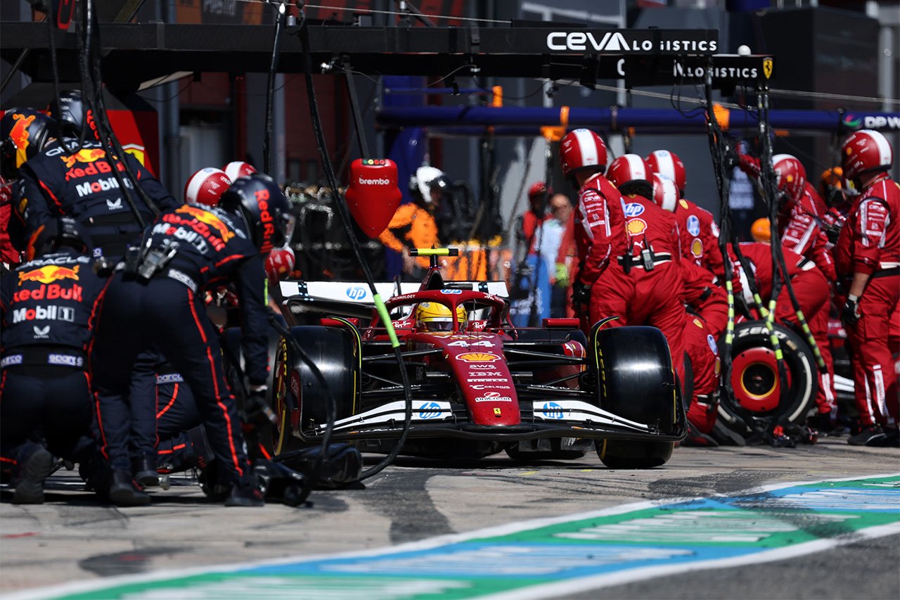 ルイス・ハミルトン スクーデリア・フェラーリ F1 エミリア・ロマーニャGP