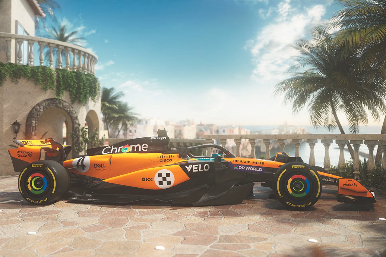 マクラーレンF1 “リビエラ風”特別カラーを公開 モナコGP&スペインGPで投入