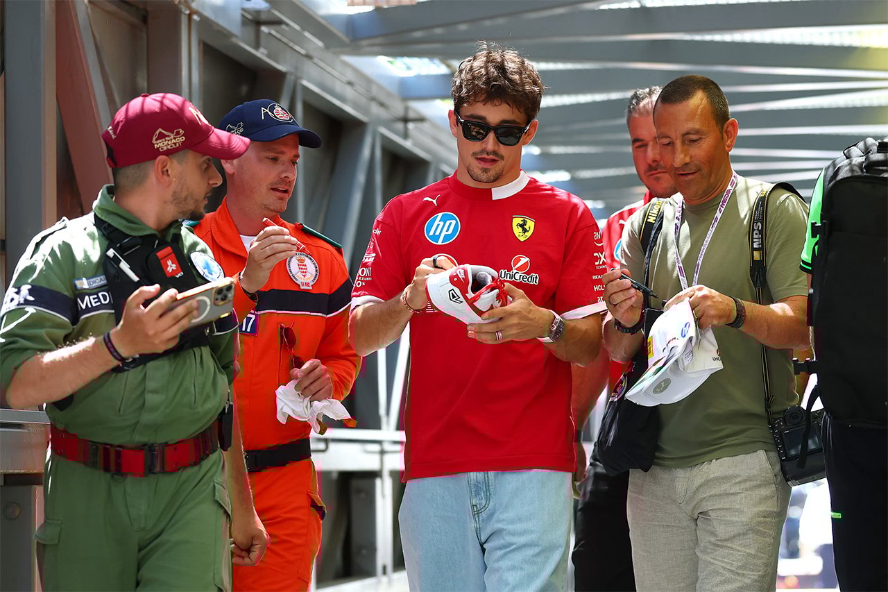 シャルル・ルクレール スクーデリア・フェラーリ F1 モナコグランプリ