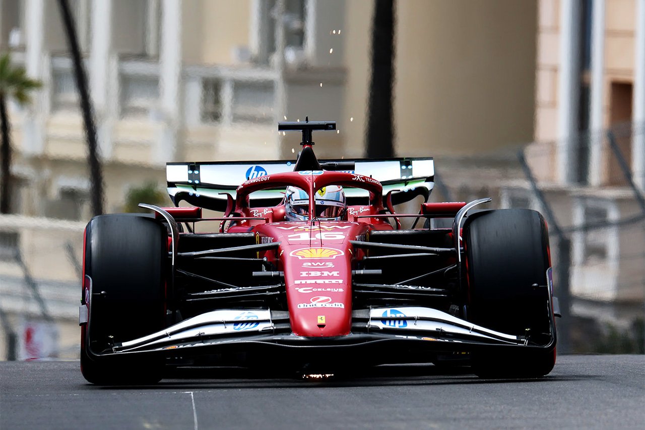 F1モナコGP FP1:角田裕毅 フェルスタッペンから0.918秒差の14番手