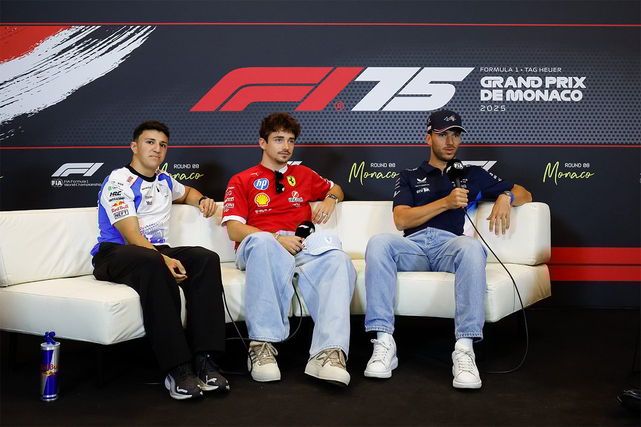 F1モナコGP:木曜記者会見 Part.1 - ルクレール、ガスリー、ハジャー