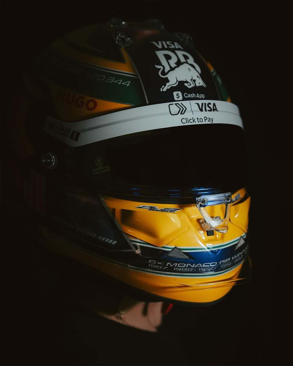 アイザック・ハジャー ビザ・キャッシュアップ・RB・フォーミュラワン・チーム F1 モナコGP