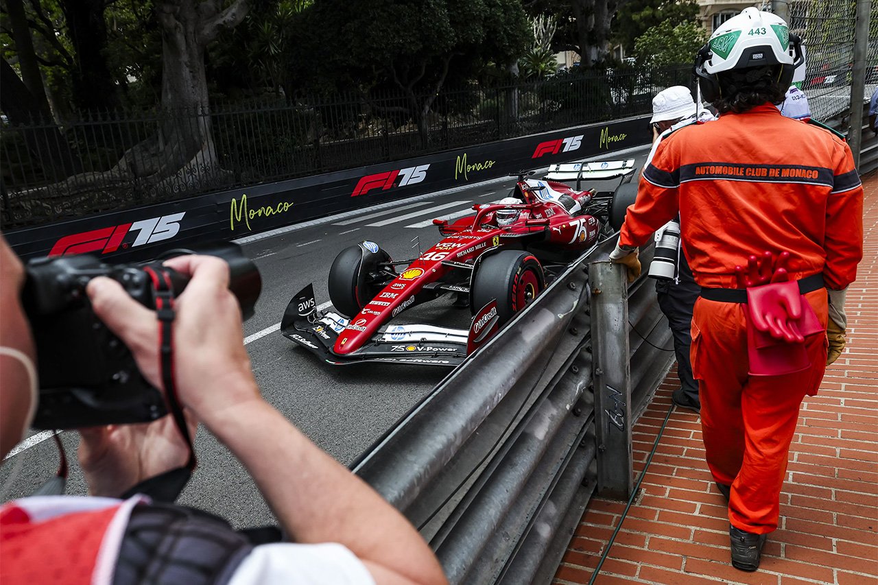 シャルル・ルクレール スクーデリア・フェラーリ F1 モナコGP