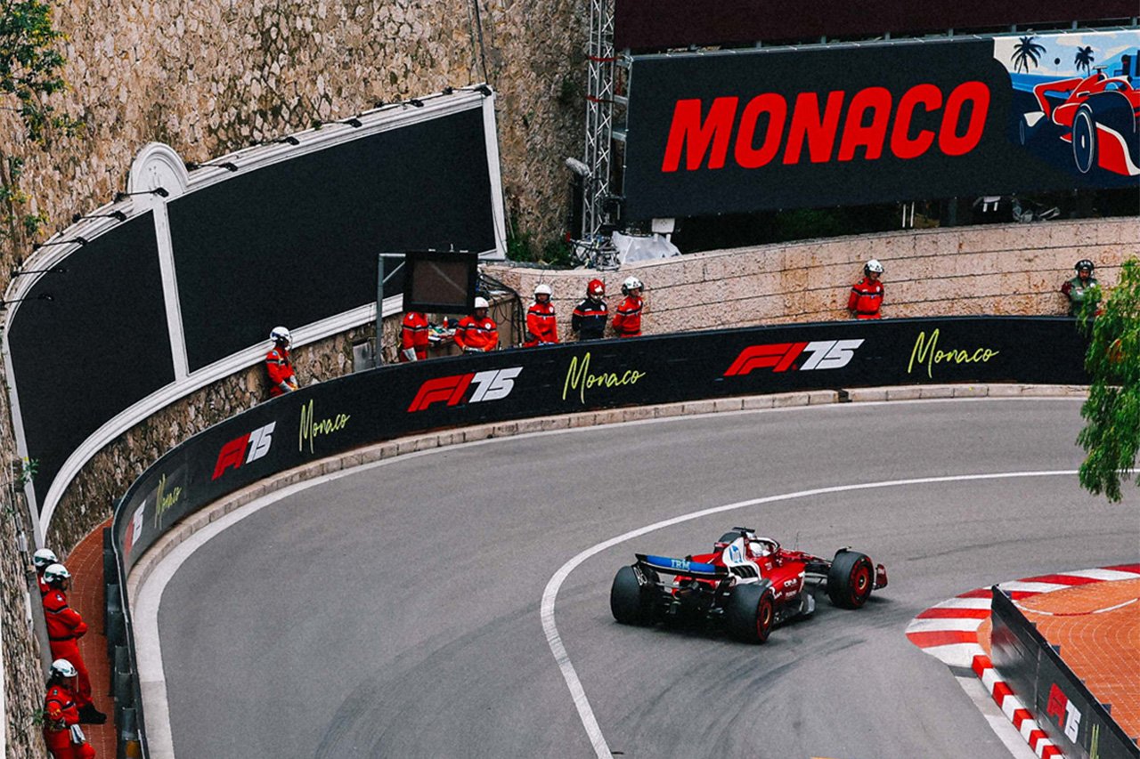 F1 モナコGP 予選Q1 速報:角田裕毅10番手で突破 ルクレール最速