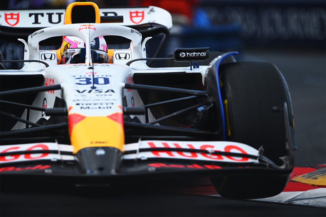 リアム・ローソン(ビザ・キャッシュアップ・RB・フォーミュラワン・チーム) モナコGP F1