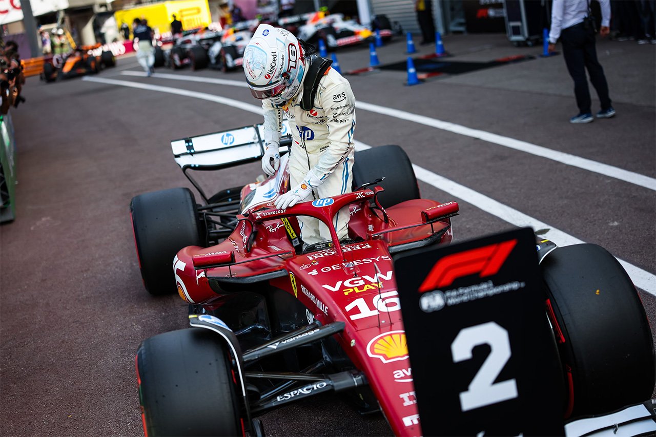 シャルル・ルクレール モナコGP F1 スクーデリア・フェラーリ