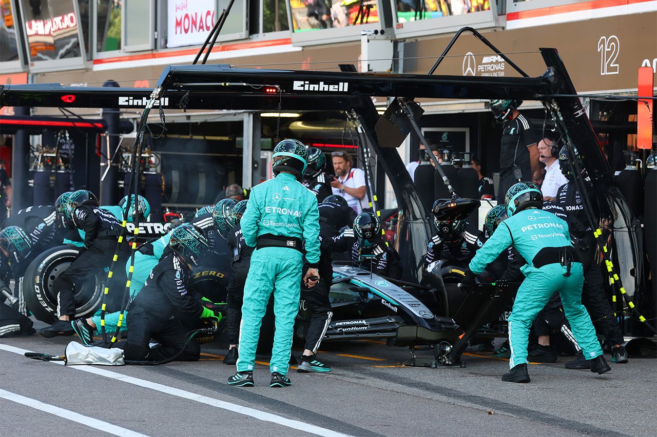 ジョージ・ラッセル モナコGP F1 メルセデスAMG・ペトロナス・モータースポーツ