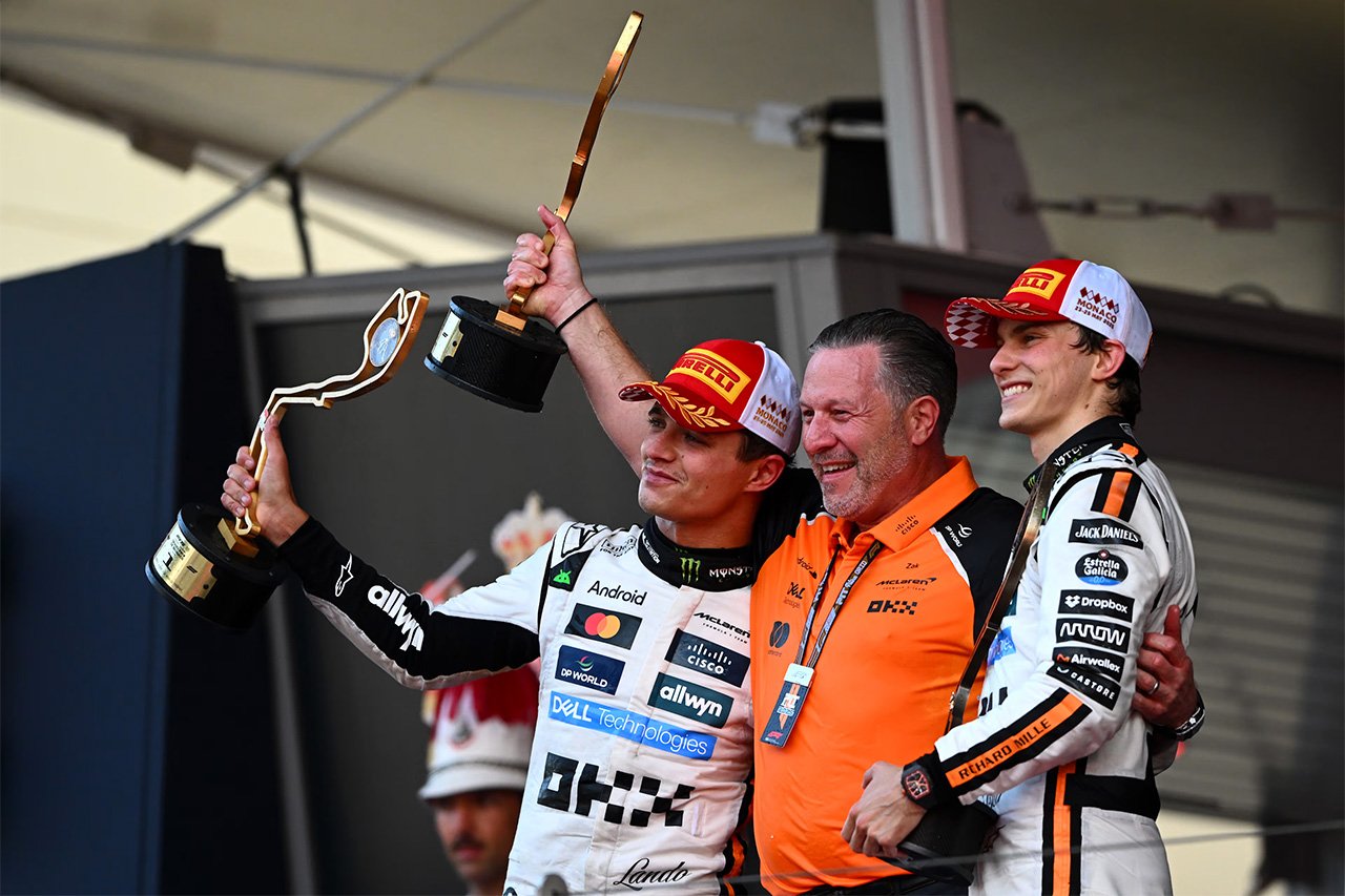 モナコGP F1 ランド・ノリス マクラーレン