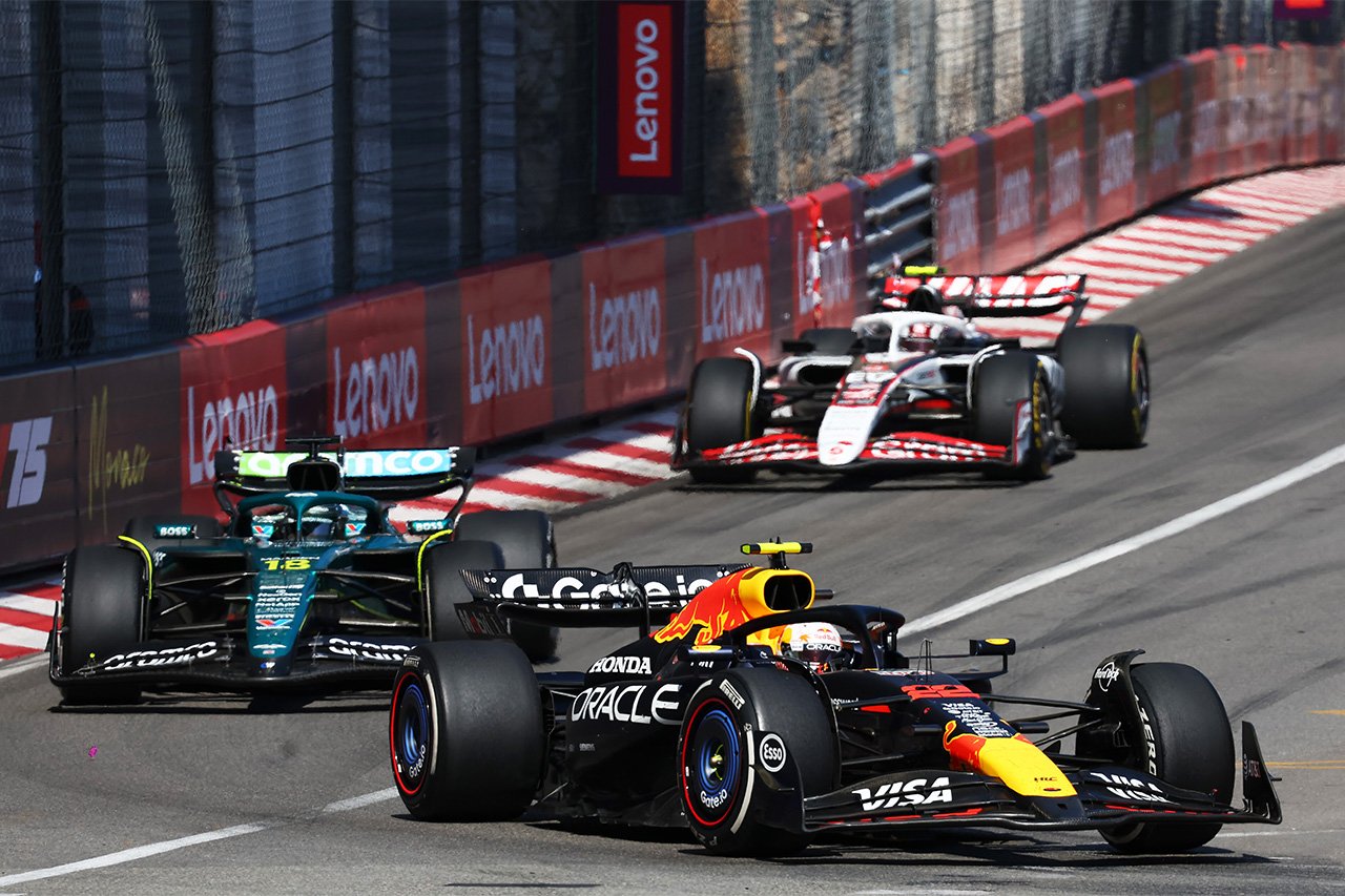 角田裕毅　モナコGP F1 レッドブル・レーシング