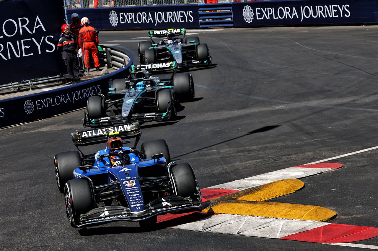 ウィリアムズ代表 F1モナコGP中にスロー走行戦略をメルセデス代表に謝罪