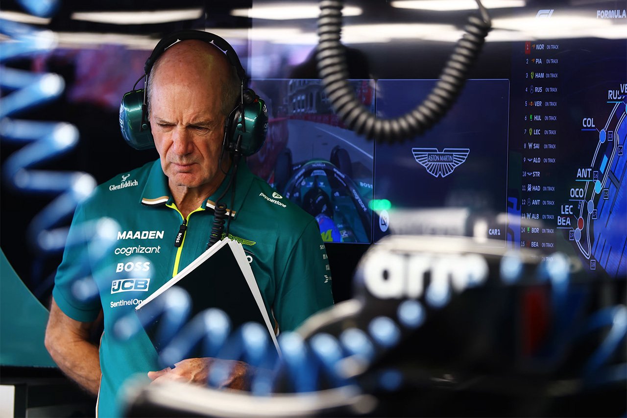 エイドリアン・ニューウェイが語るアストンマーティンF1移籍後初の挑戦と展望