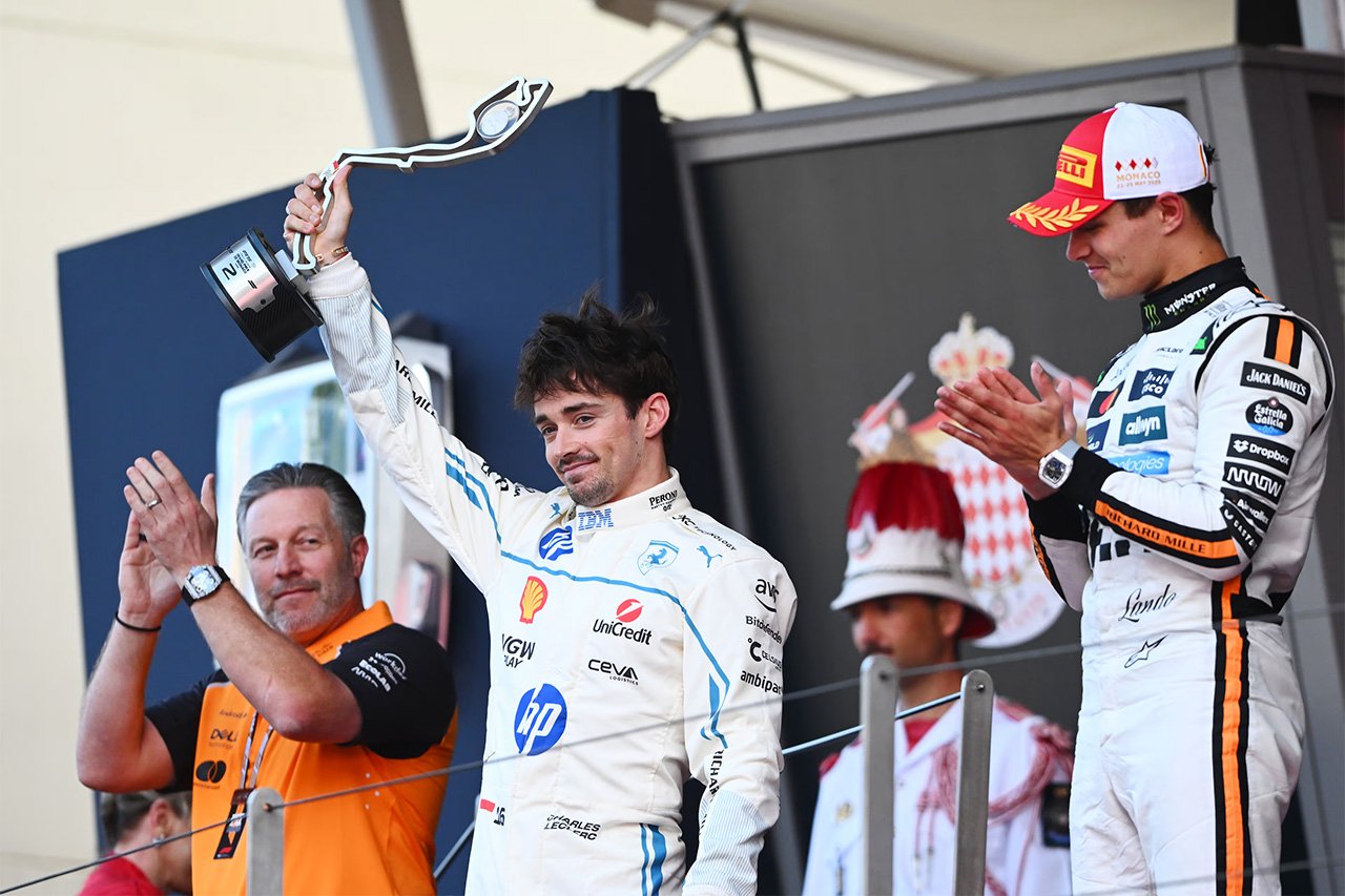 モナコGP F1 シャルル・ルクレール