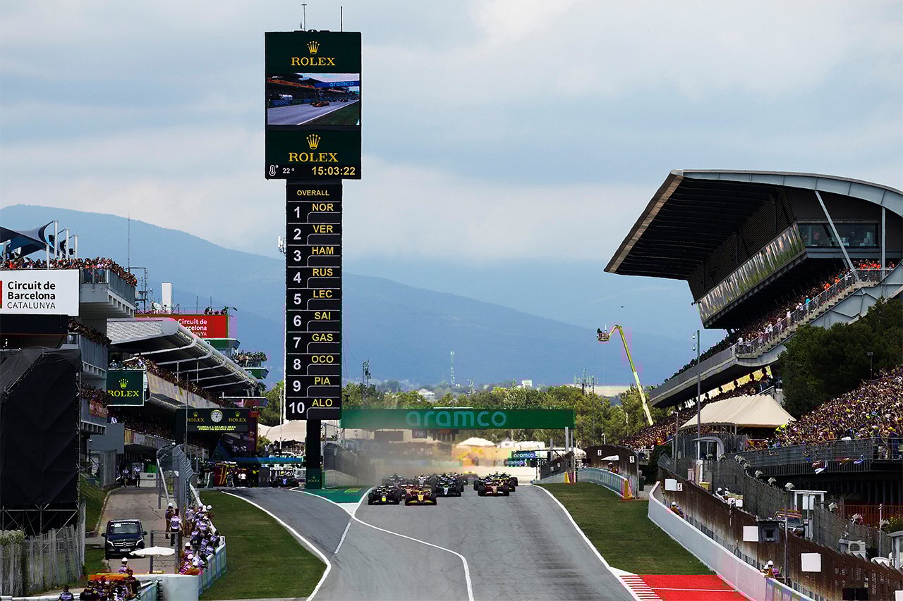2025年F1 スペインGP:開催スケジュール&テレビ放送時間