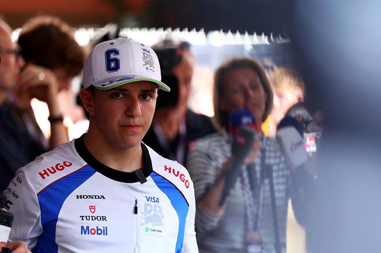アイザック・ハジャー Sky Sports F1出演直前にファンと一触即発