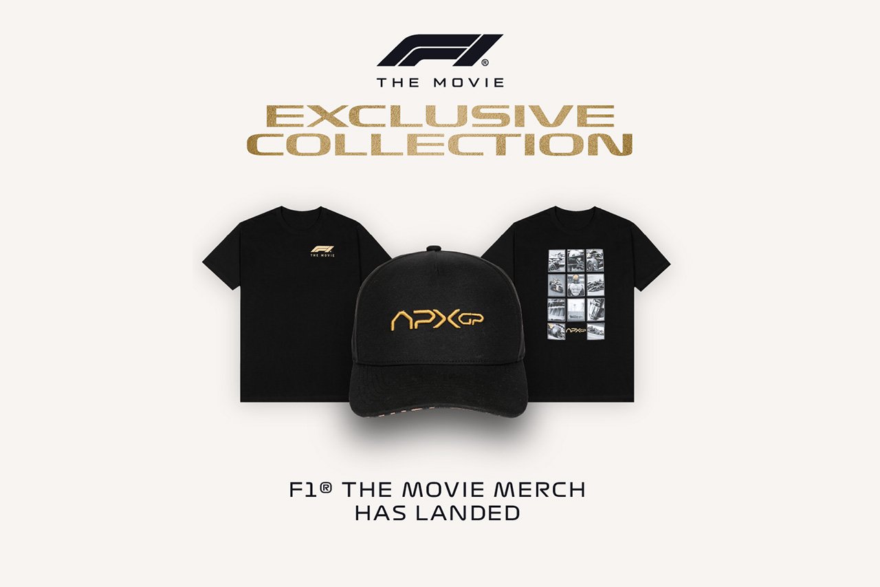 映画『F1/エフワン』公開を記念したAPXGP公式限定グッズが発売