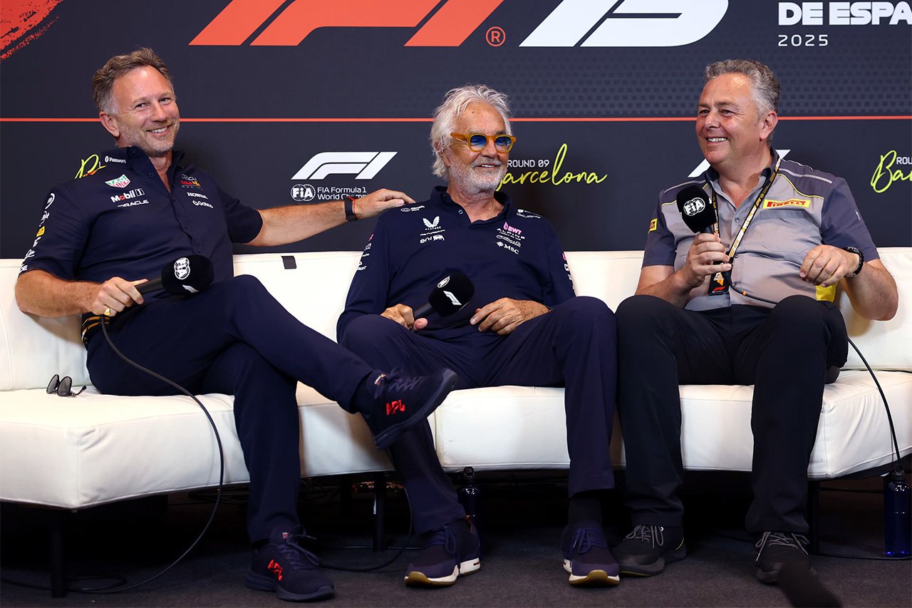 F1スペインGP:チーム代表記者会見 - ホーナー、ブリアトーレ、イゾラ