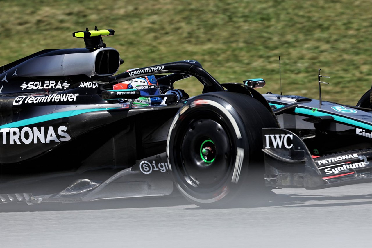 F1スペインGP:C1タイヤの“前後分離現象”が戦略分岐を引き起こす?