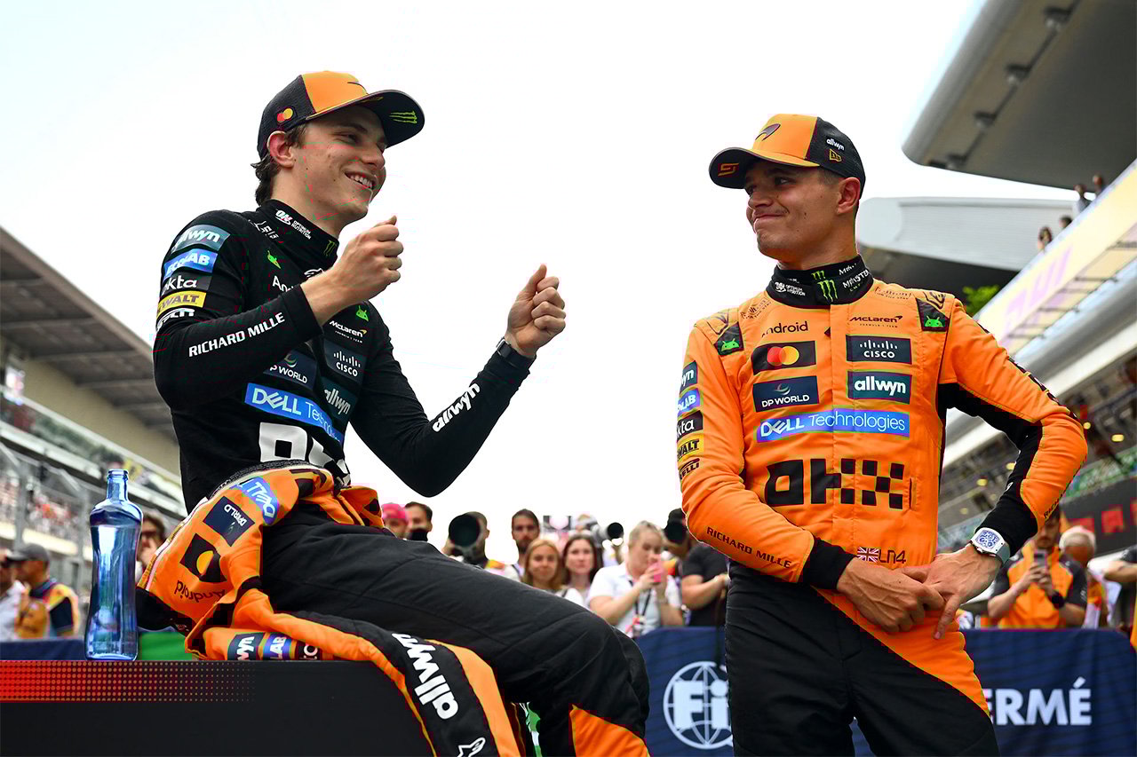F1スペインGP予選レポ:マクラーレンがフロントロー独占 角田裕毅はQ1敗退