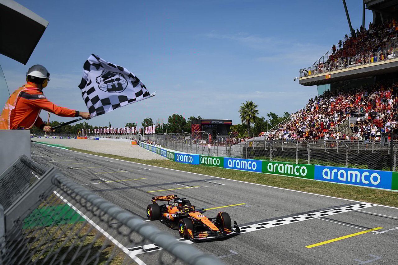 2025年F1 ポイントランキング (第9戦 スペインGP終了時点)