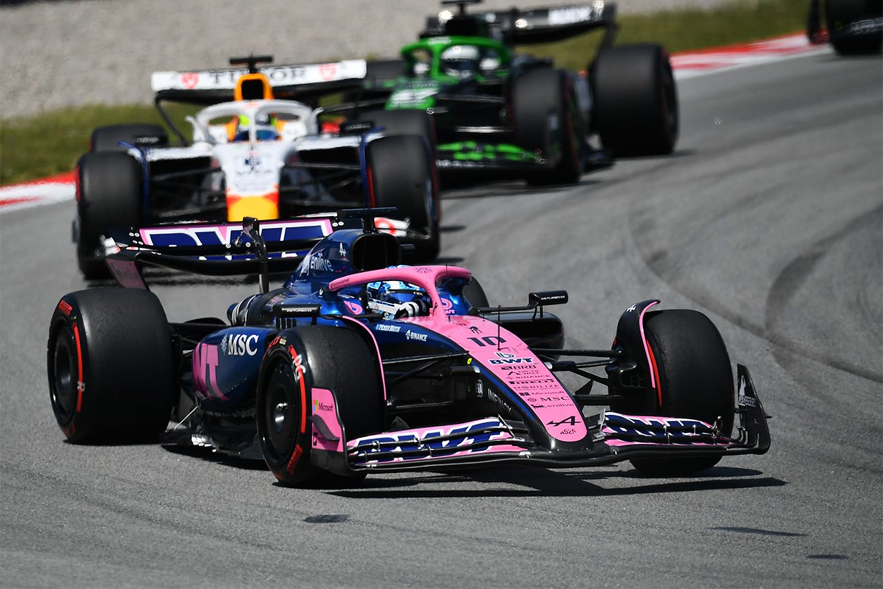 スペインGP F1 決勝 ピエール・ガスリー