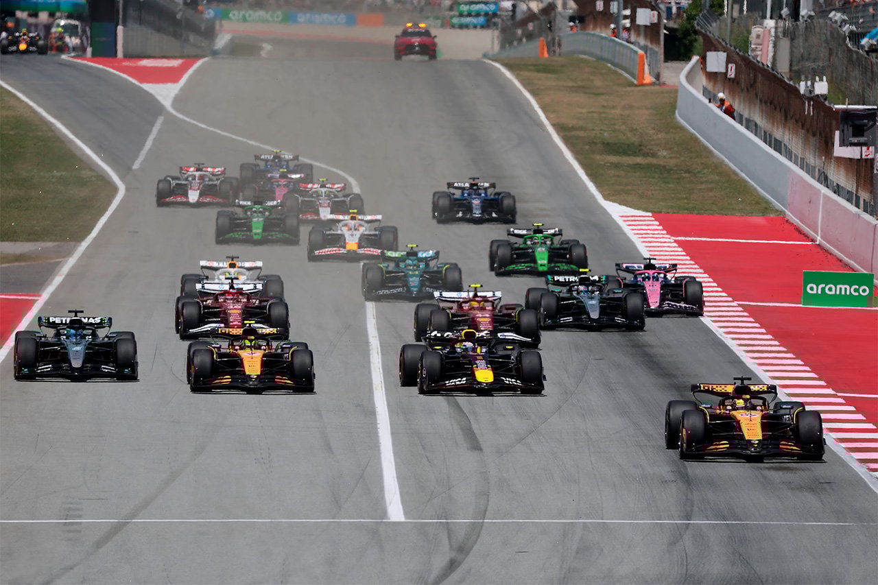 スペインGP F1 決勝 オスカー・ピアストリ