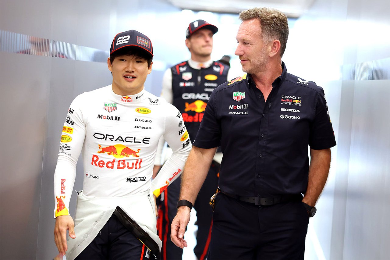 角田裕毅 レッドブルF1代表が起用継続を示唆「判断を急ぐつもりはない」