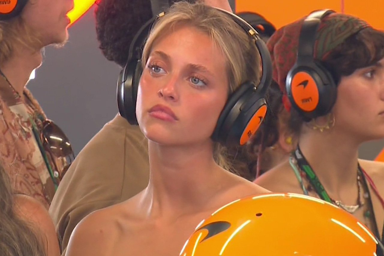F1中継で交際公認 ランド・ノリスがマルガリーダ・コルセイロと復縁