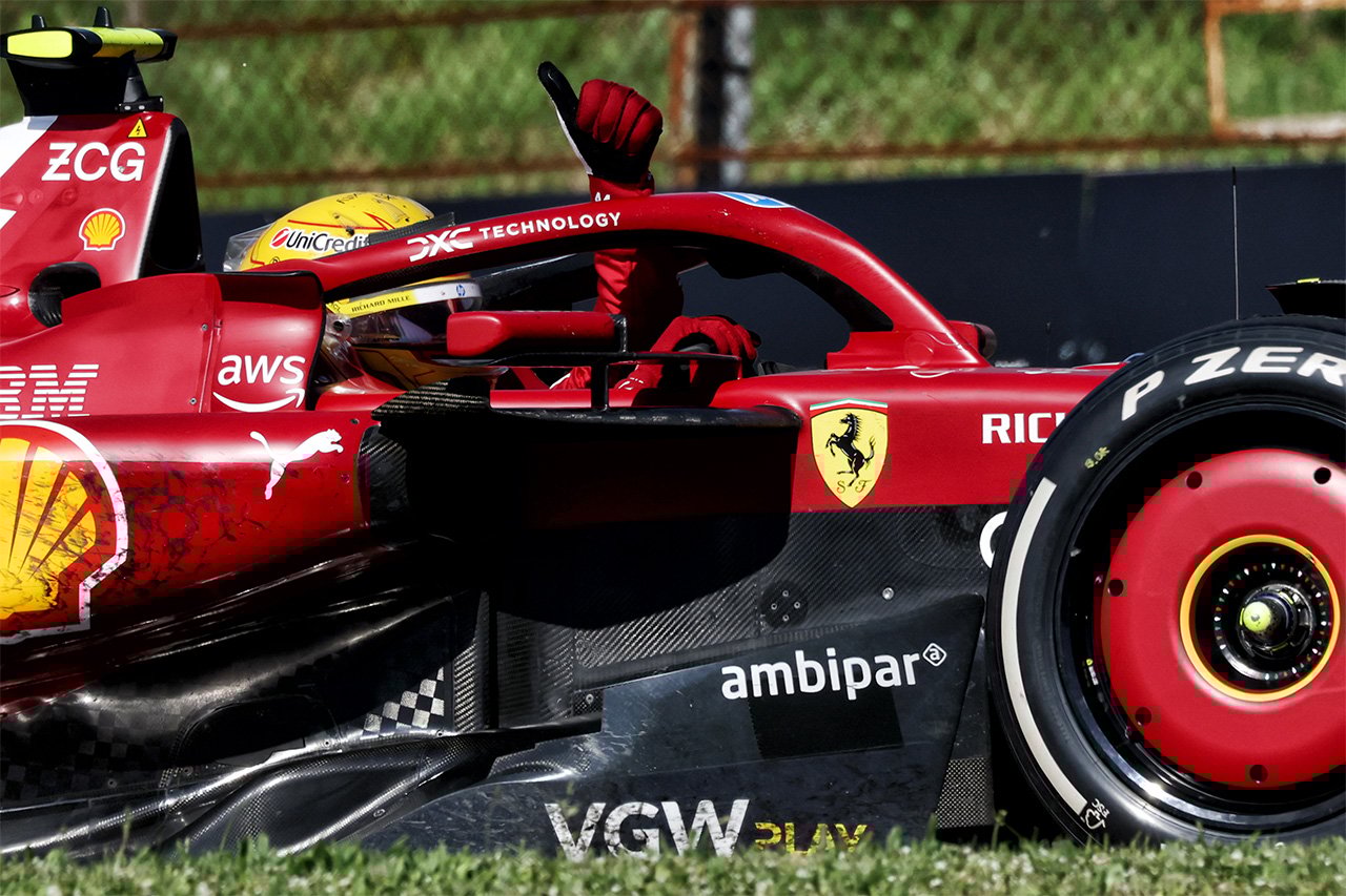 ルイス・ハミルトン フェラーリF1の特性に戸惑い「エンジンブレーキは初体験」