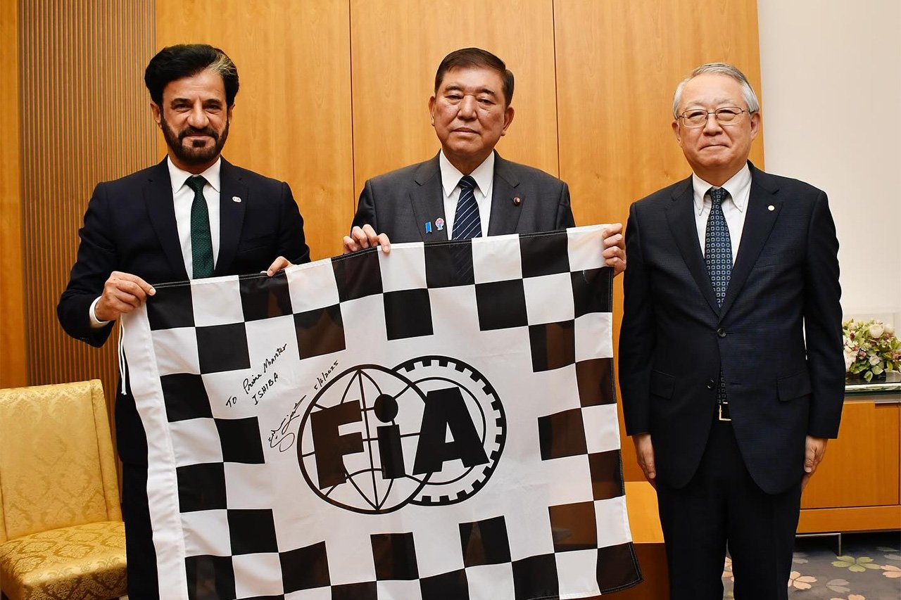 FIA(国際自動車連盟) 石破茂総理