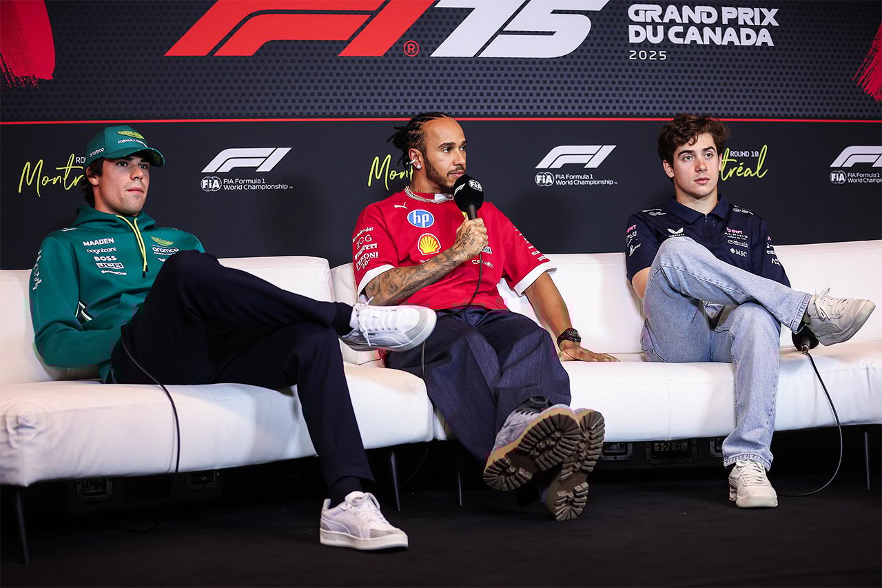 F1カナダGP:記者会見 Part.1 - ストロール、ハミルトン、コラピント