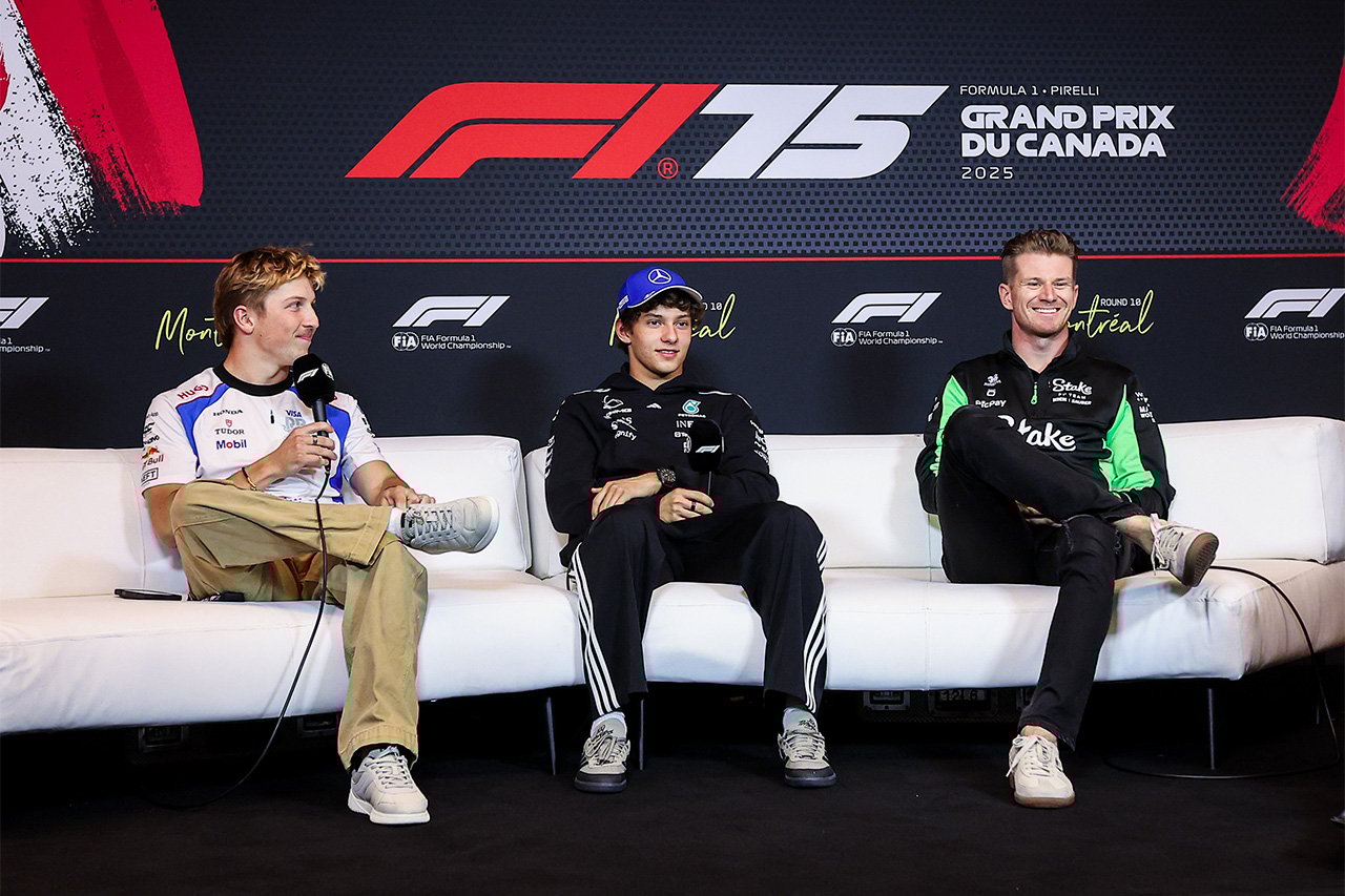 F1カナダGP:記者会見 Part.2 - ヒュルケンベルグ、アントネッリ、ローソン
