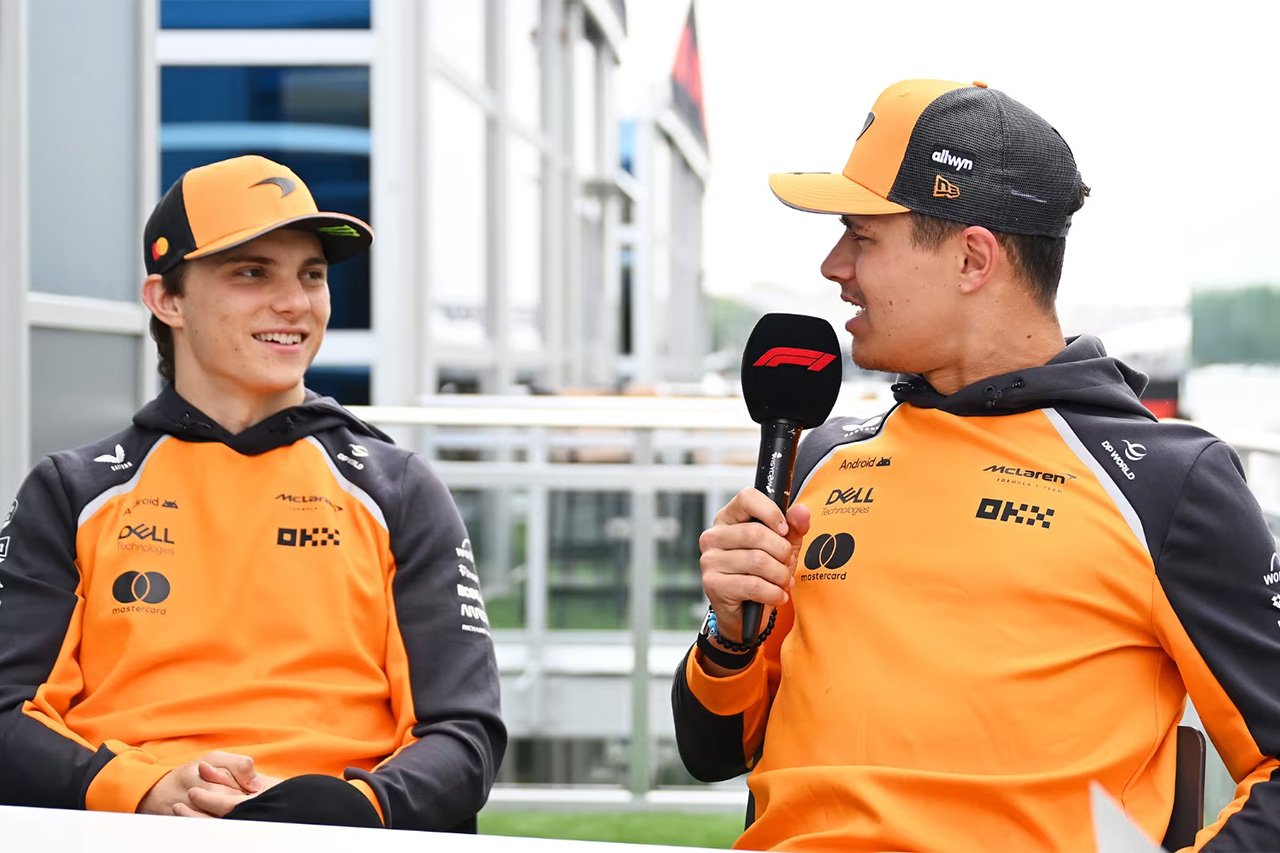 ランド・ノリス「マクラーレン同士の接触は時間の問題」F1王座争い激化に言及